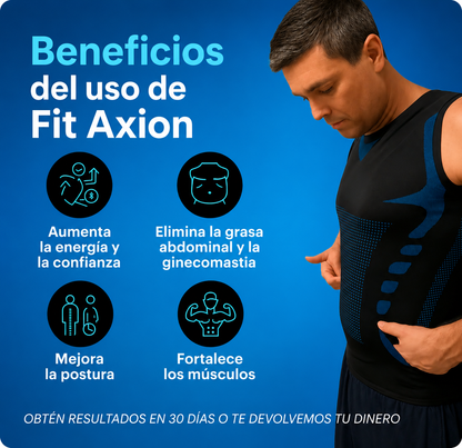 Fit Axion ® 2.0 | Endereza tu postura, comprime tu estómago, transforma tu apariencia.
