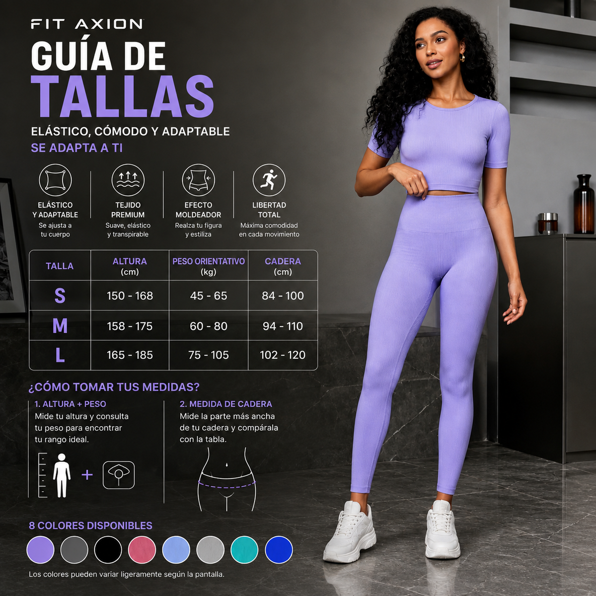 Conjunto Deportivo Modelador Mujer | FIT AXION SCULPT™