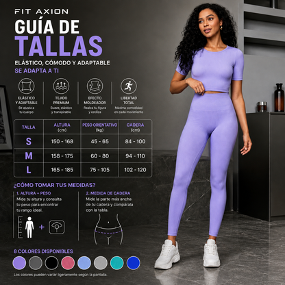 Conjunto Deportivo Modelador Mujer | FIT AXION SCULPT™