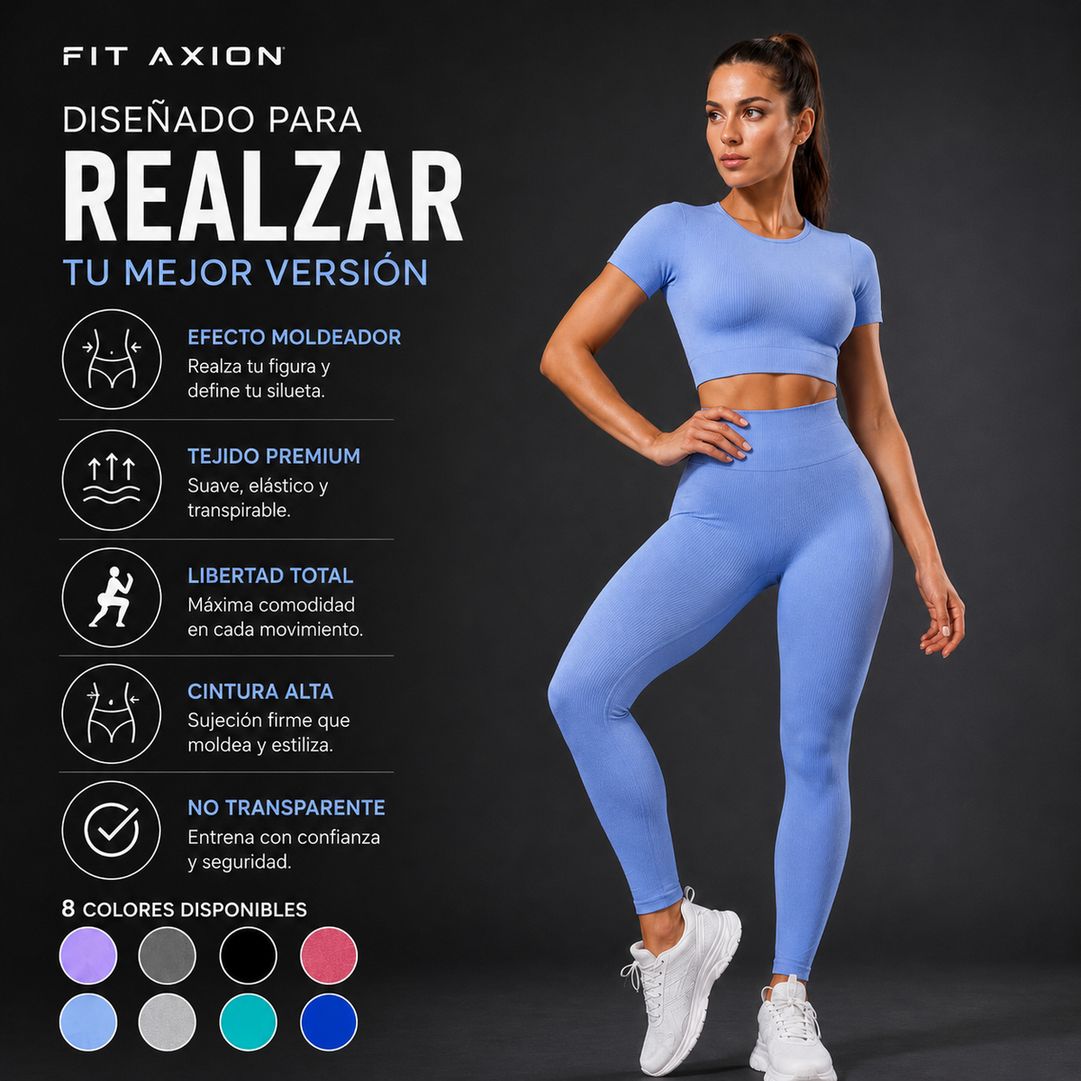 Conjunto Deportivo Modelador Mujer | FIT AXION SCULPT™