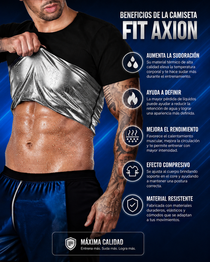 Fit Axion ® 2.0 ThermoShirt Pro | Camiseta Térmica de Sudoracion